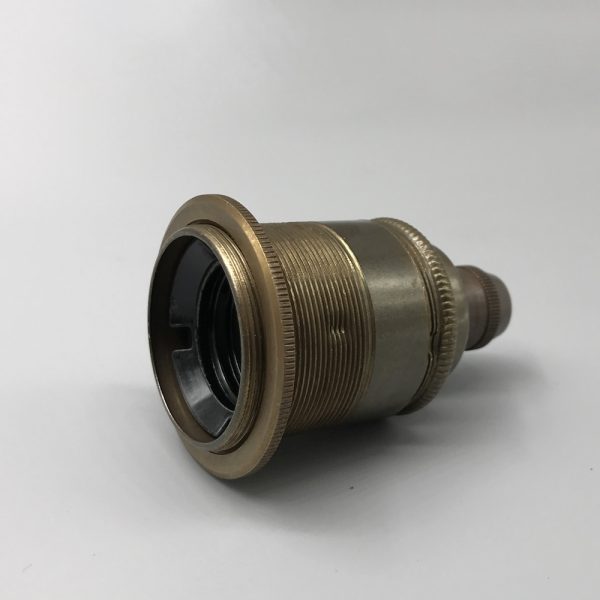 Single Ring Bulb Holder Bronze