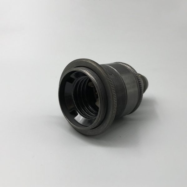 Single Ring Bulb Holder Dark Brass