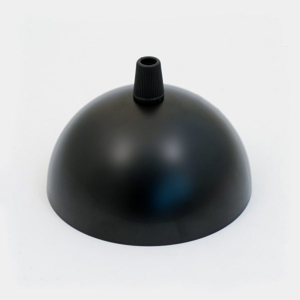 Steel Matt Black Ceiling Rose