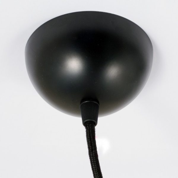 Steel Matt Black Ceiling Rose