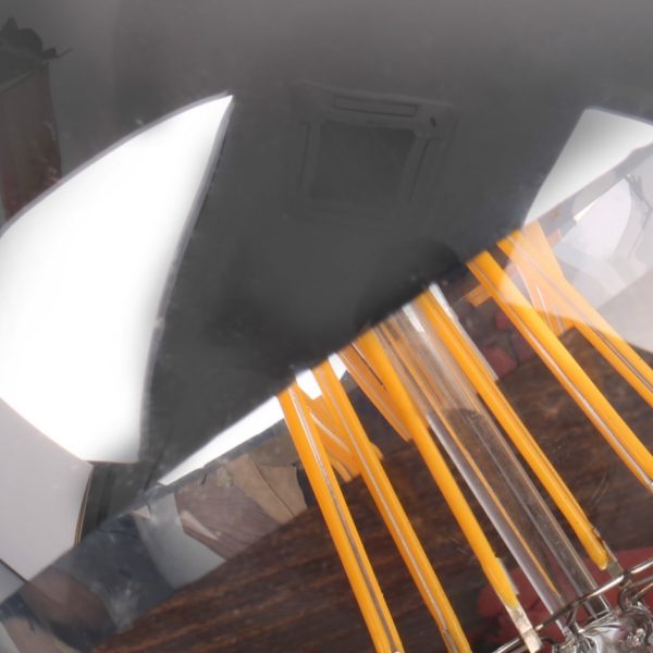 Led Crown Mirror Silver P45