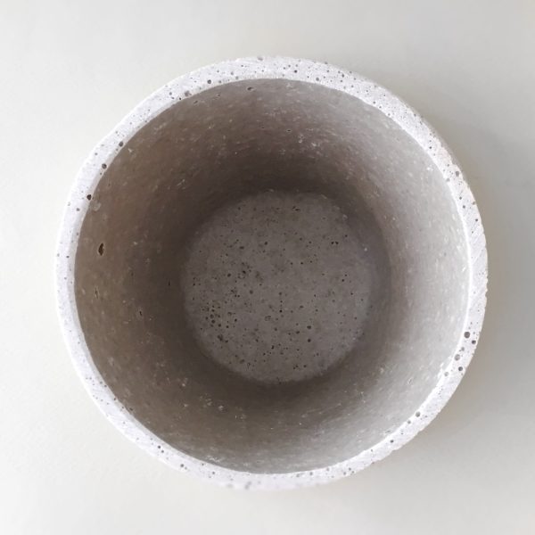 Polystone plant pot small