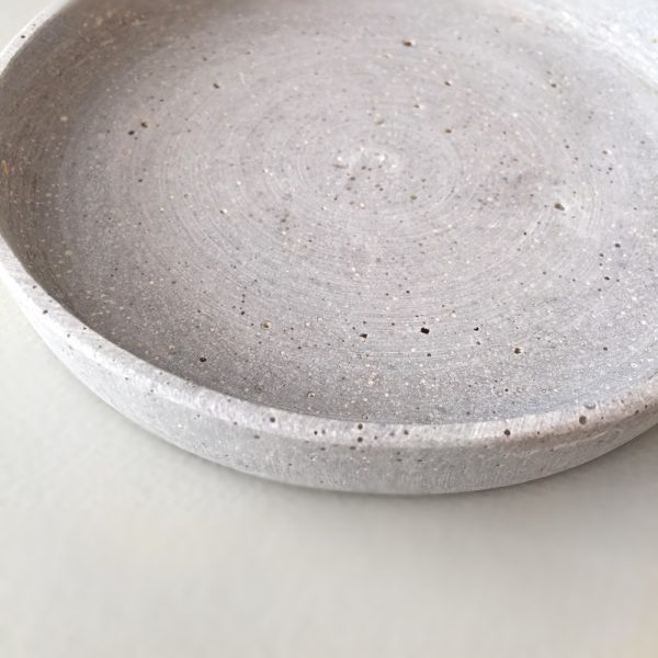 Polystone plant pot