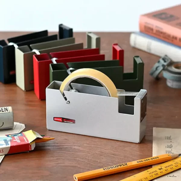 Steel Tape Dispenser Silver