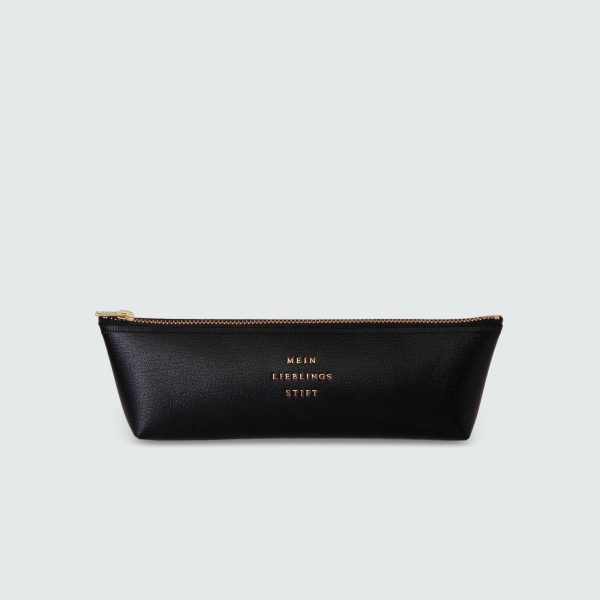 Fastener Pen Case Black