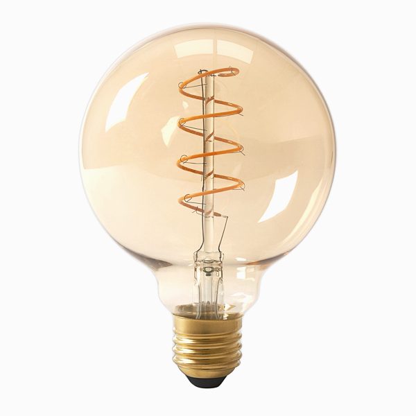 Led Filament Spiral G125 Amber