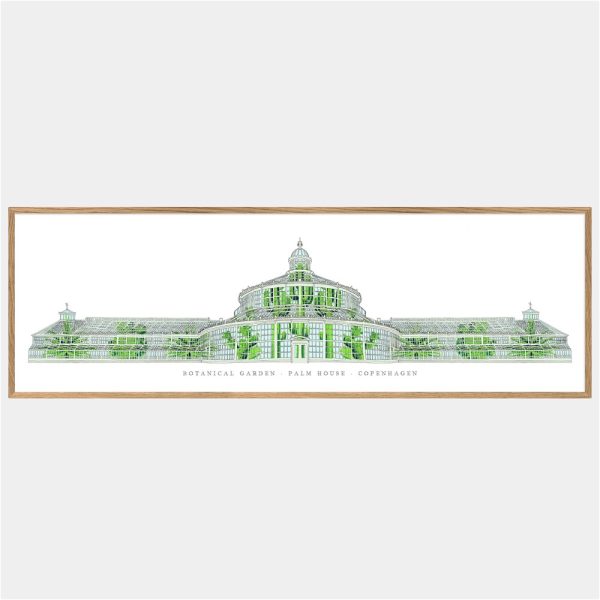 Palm House Copenhagen Building Framed