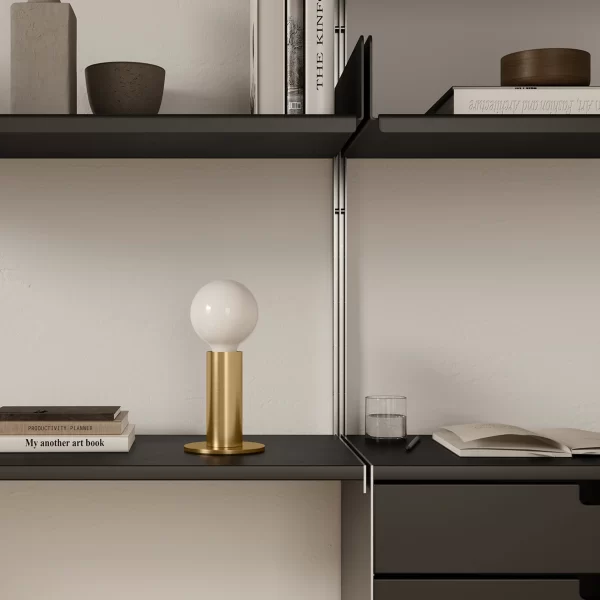 Gold Sol Lamp