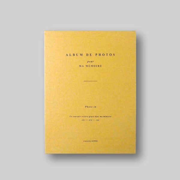Photo album mustard