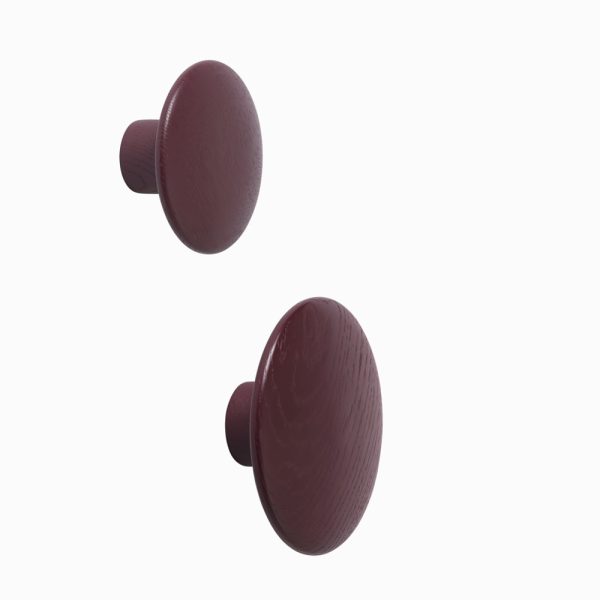 The Dots Burgundy