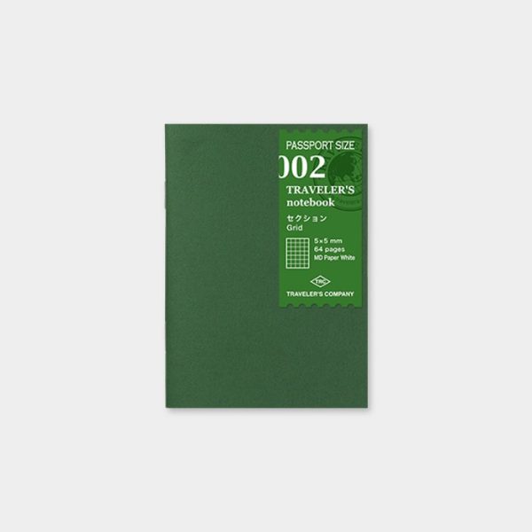 Traveler's Notebook Passport Refill Grid