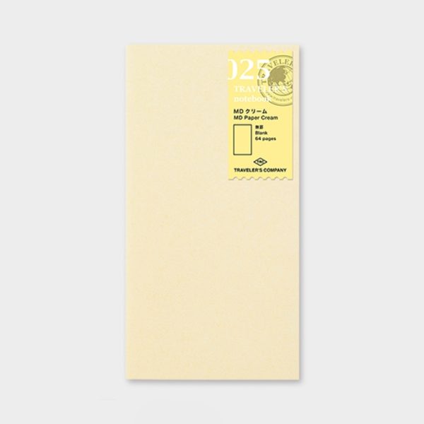 Traveler's Notebook Refill MD Paper Cream
