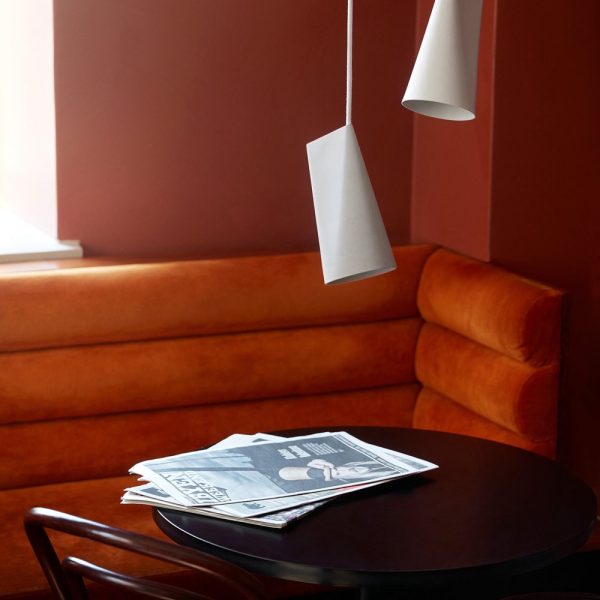 Ceramic Pendant Lamp White