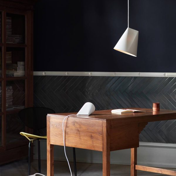 Ceramic Pendant Lamp White