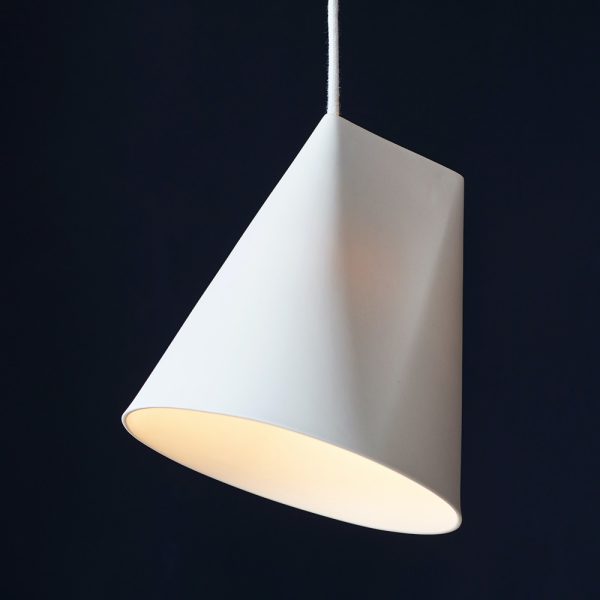 Ceramic Pendant Lamp White
