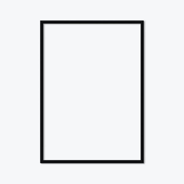 Frame Black Alu 50 x 70