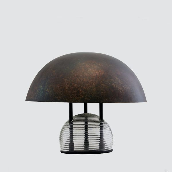 Antique Metal Table Lamp
