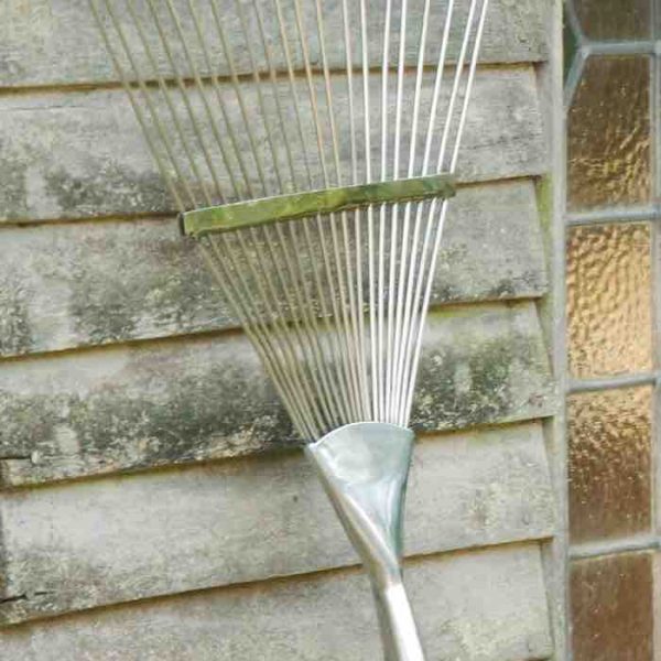 Stainless Steel Leaf Rake