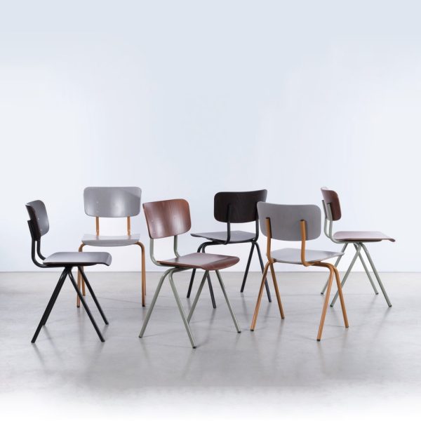 Tubular Chair Grey Brown