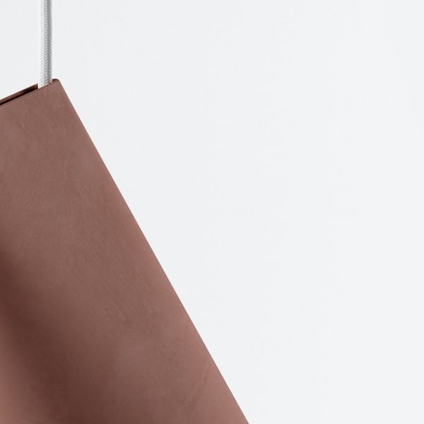 Ceramic Pendant Lamp Terracotta