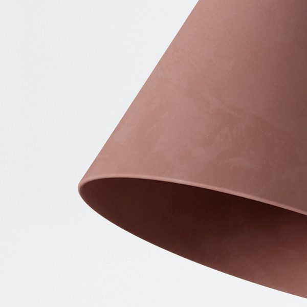 Ceramic Pendant Lamp Terracotta