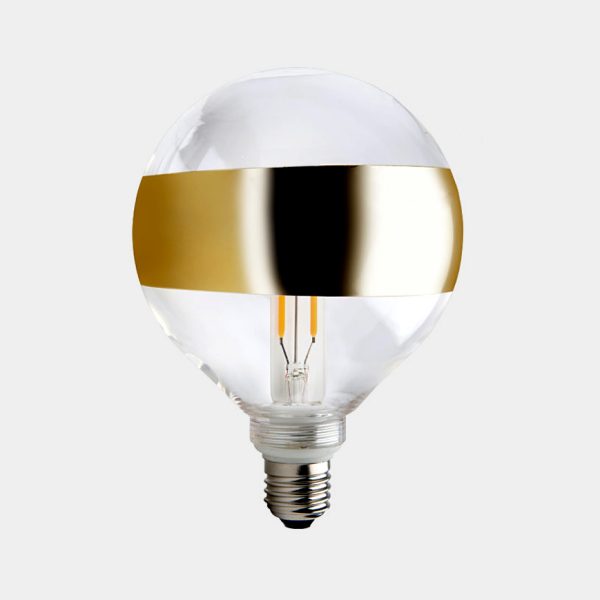 Ring Mirror Gold Lamp