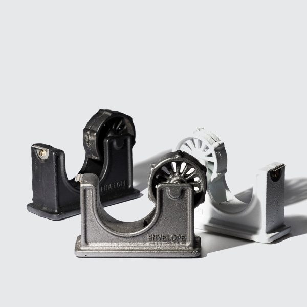 Iron Tape Dispenser Silver