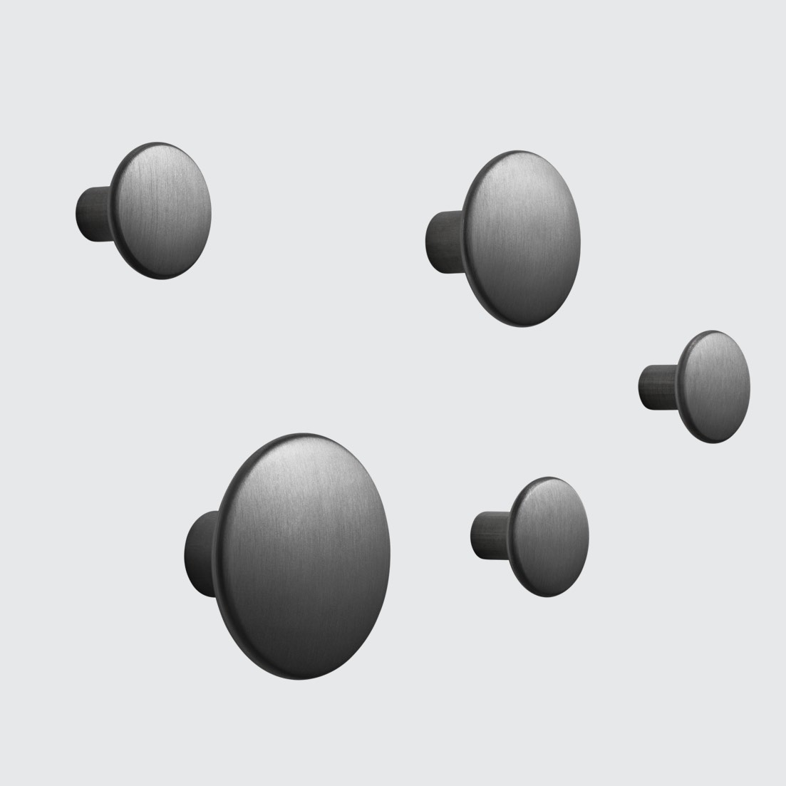 2662-dots-metal-set-of-5---black