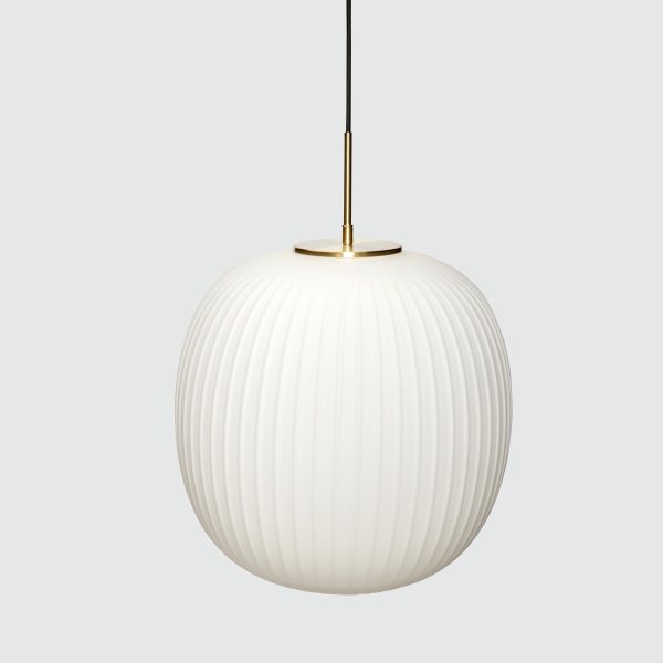 Fluted Lamp Opal