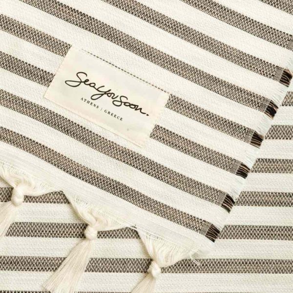 Tinetto Beach Towel Mocha