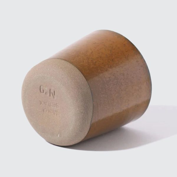 Merci No9 Cup Ochre Brown