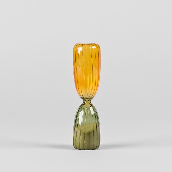Green Amber Hourglass