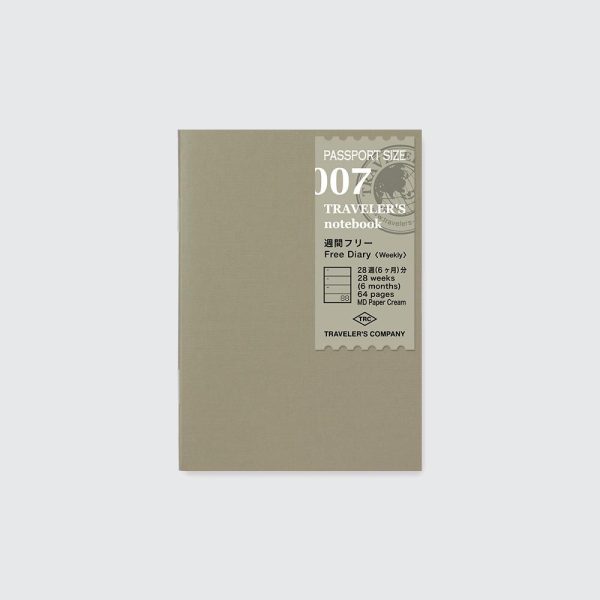 Traveler's Notebook Passport Free Diary Weekly