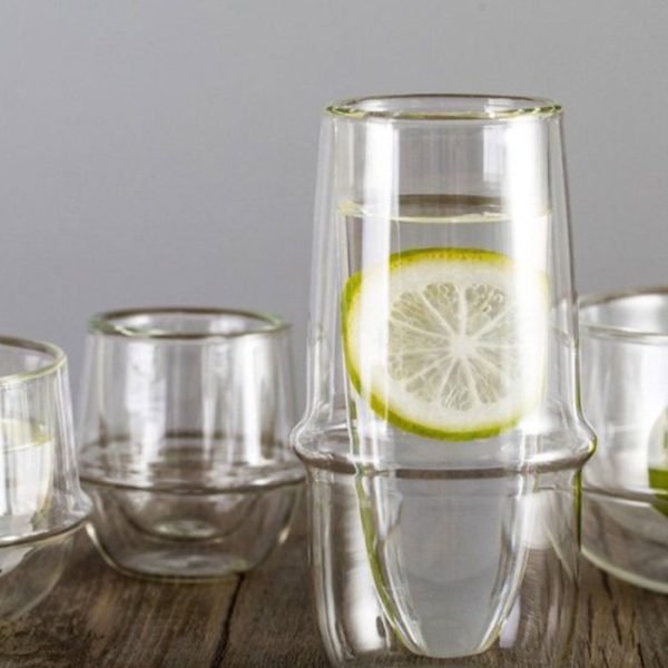 Double Wall Champagne Glass