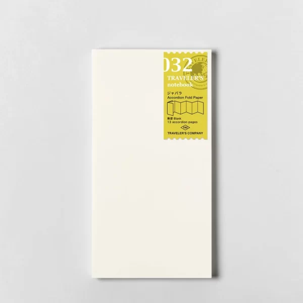 Traveler's Notebook Accordion Fold Paper