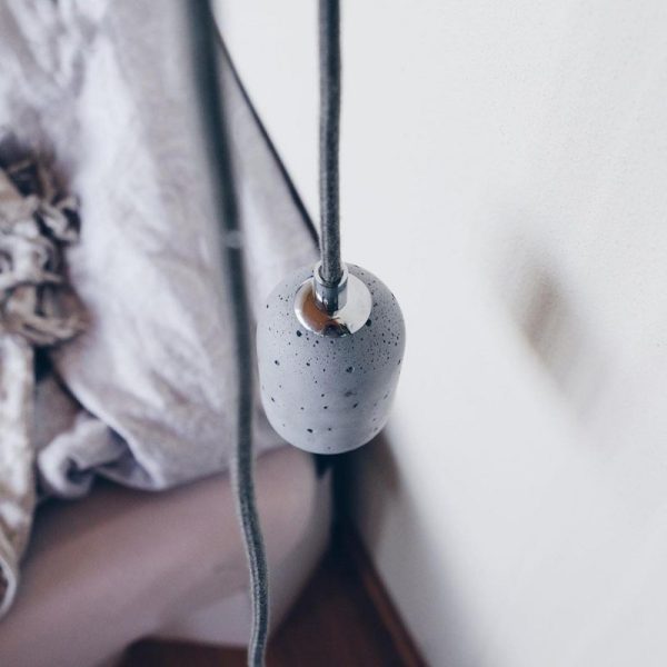 Concrete Bulb Holder