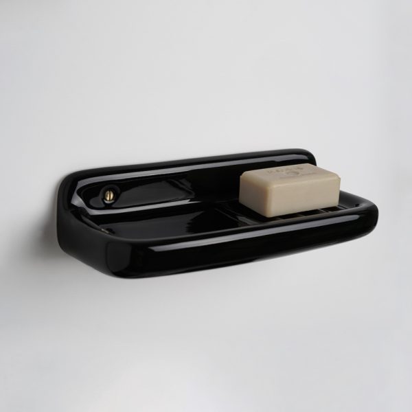 Porcelain Shelf Black