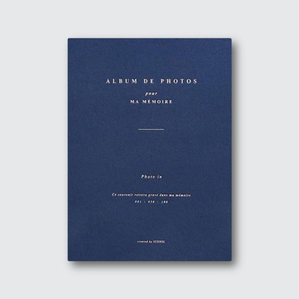 Photo Album Navy Blue
