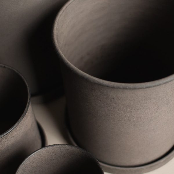 Out Plant Pot Brown