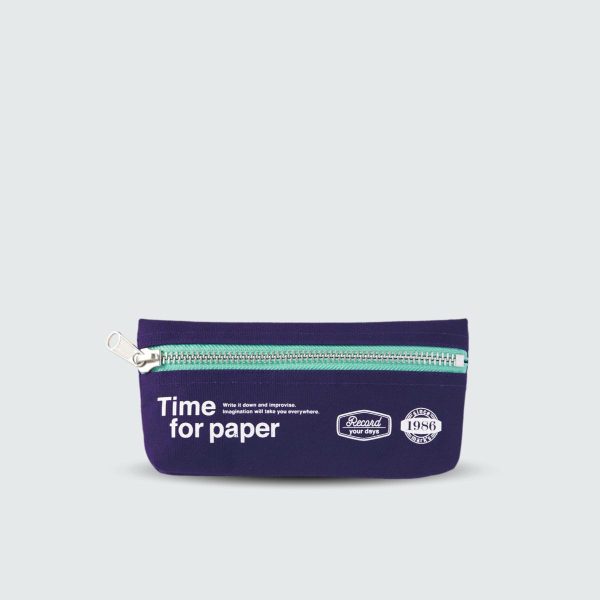Cotton Pen Case Purple