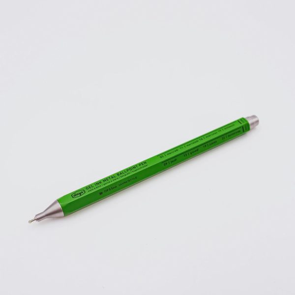 Days Gel Ballpoint Pen Green