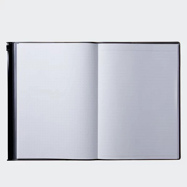 Zipped Notebook Navy
