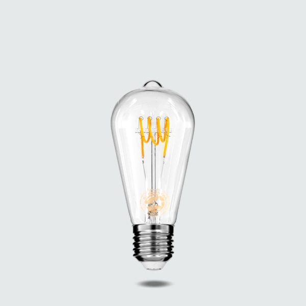 Led Filament Soft Spiral ST64