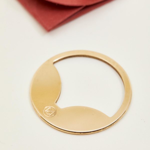 Monocle Brass Keyring