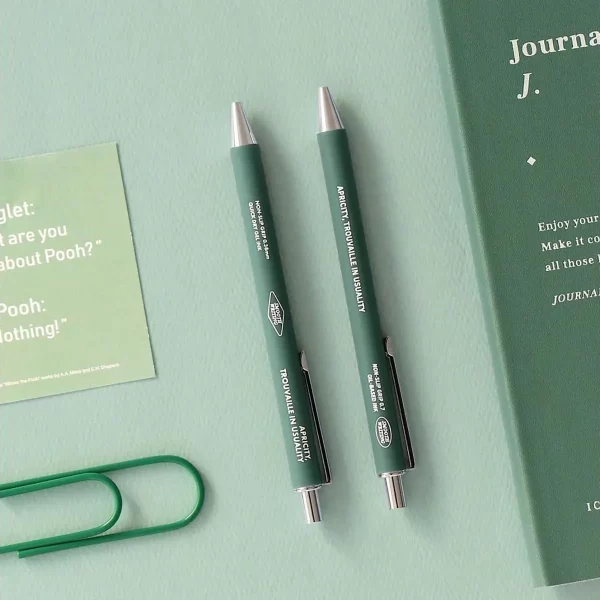 Non-Slip Smooth Pen Green
