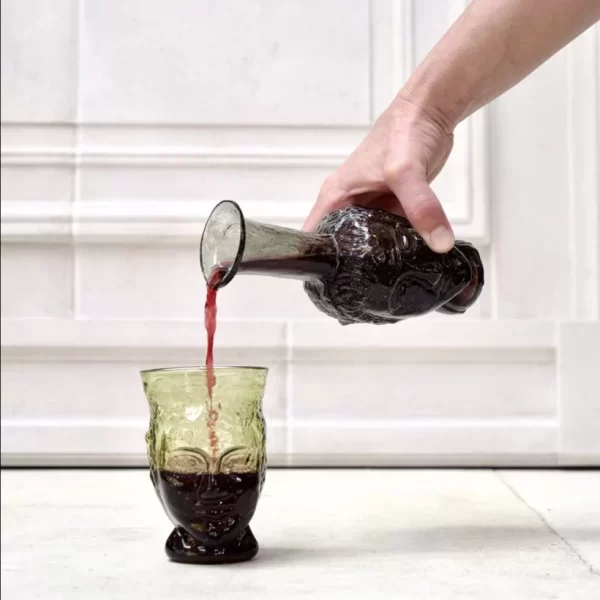Vase Tête Smoky