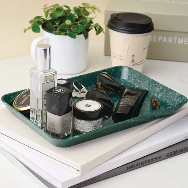 Melamine Marbled Tray