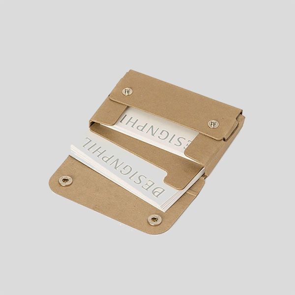 Pulp Card Holder Beige