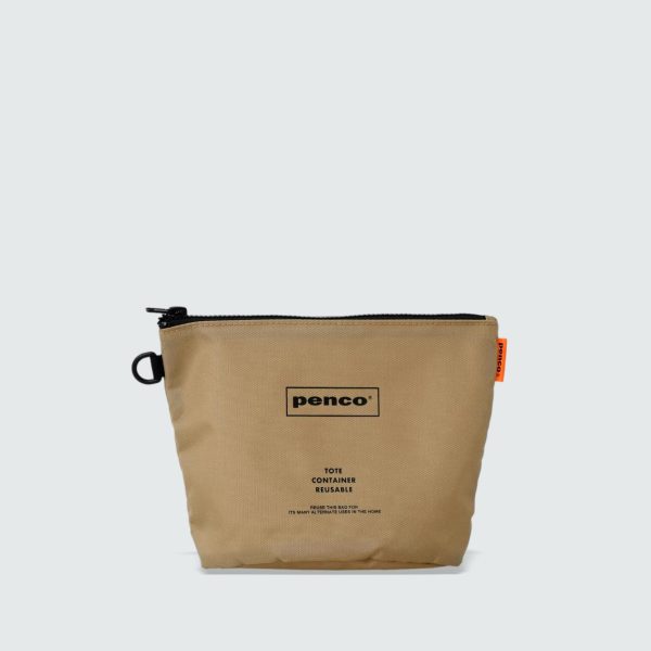 Bucket Pouch Beige