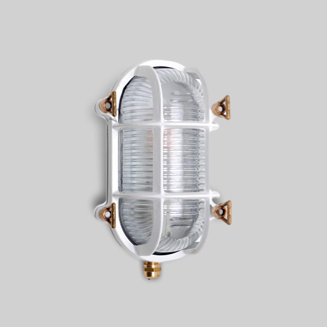 BULKHEAD WHITE BRASS